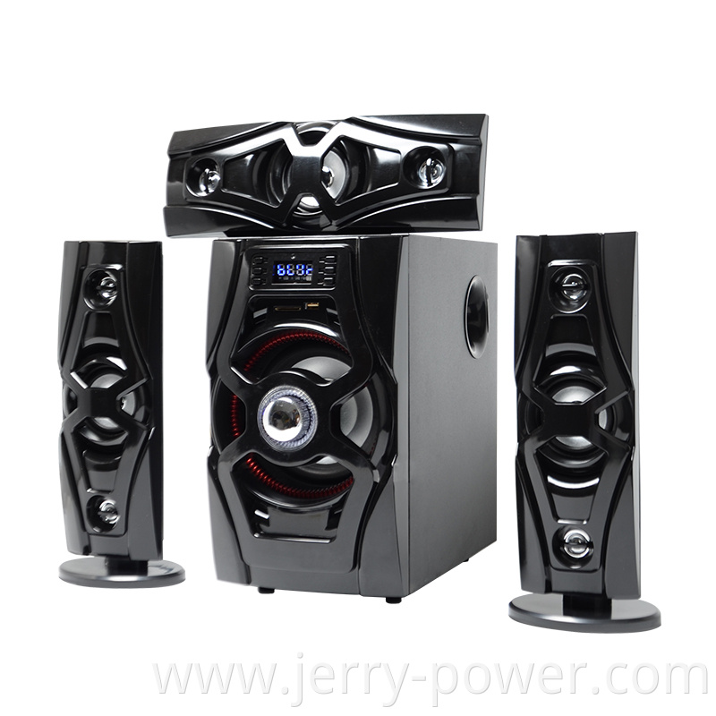 JERRY Karaoke player hifi portable audio home theater speakers with high sound woofer speakers